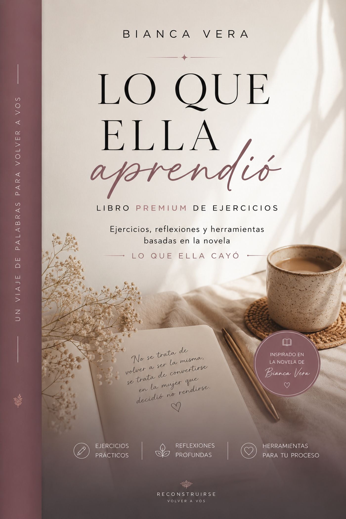 Novela "Lo que ella Aprendió" - Edición Premuin